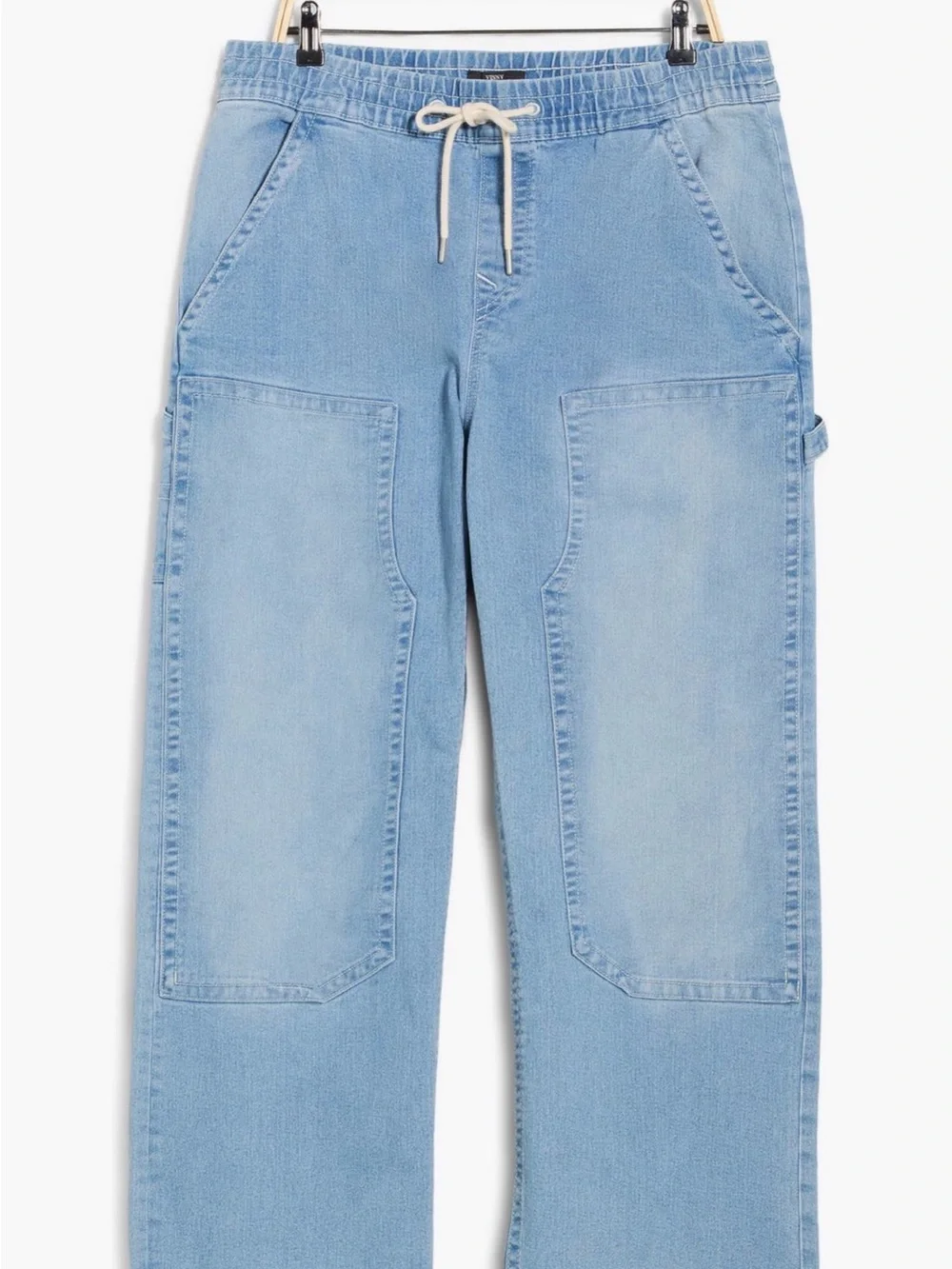 true religion vinny ultra baggy denim carpenter pants sz 34